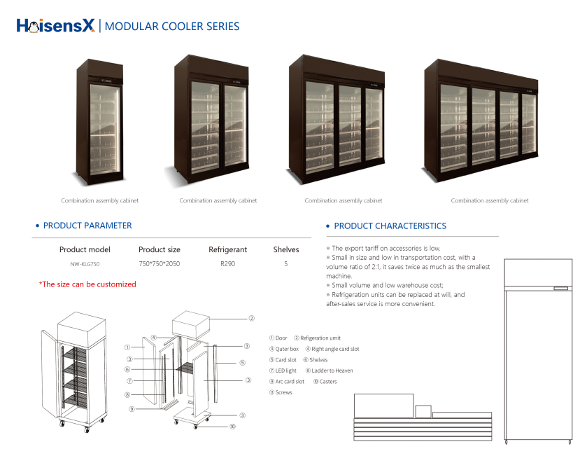Combination assembly cabinet