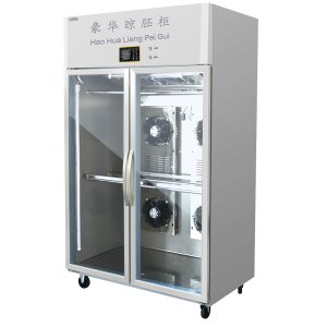 Double-door duck drying refrigerator