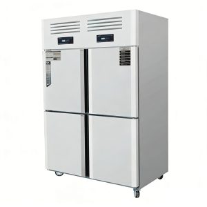 Double-door upright freezer