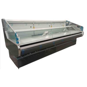 Double-layer fresh meat display cabinet