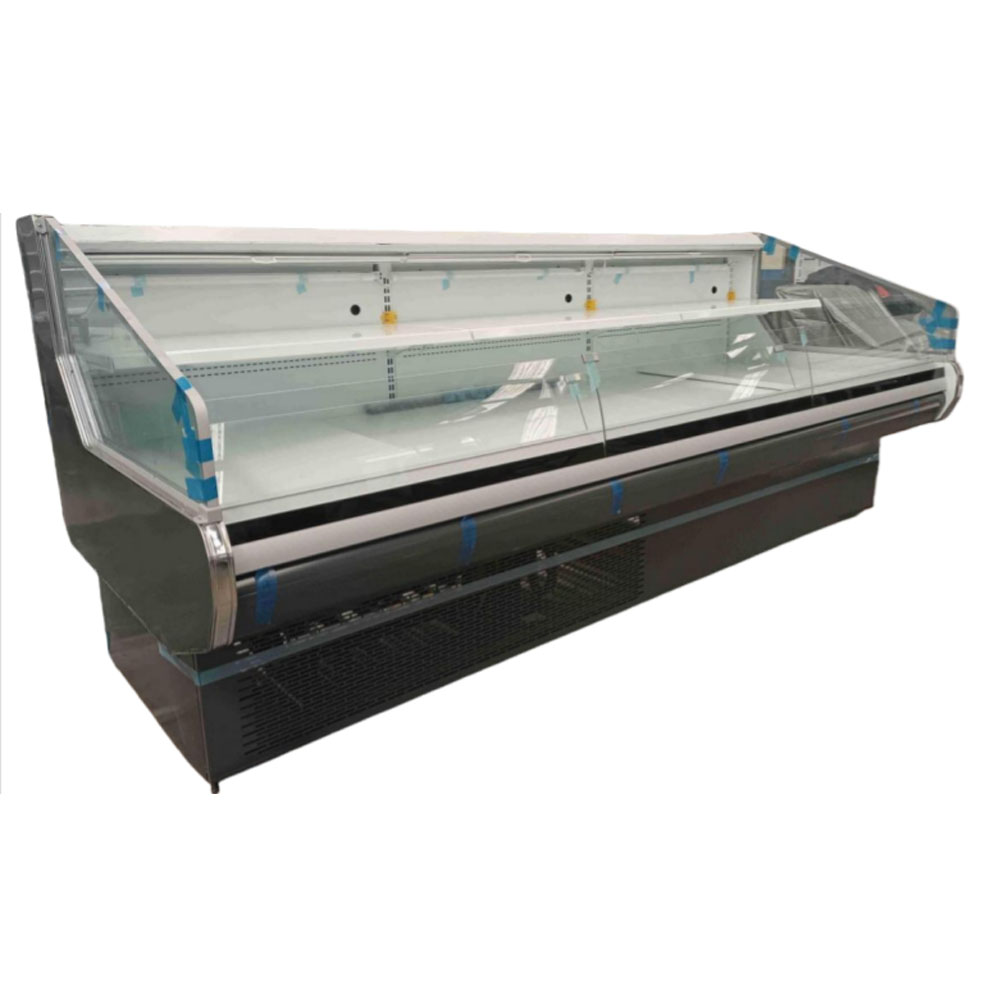 Double-layer fresh meat display cabinet