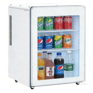 Single-door refrigerated display bar counter
