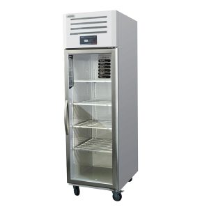 Single-door upright freezer