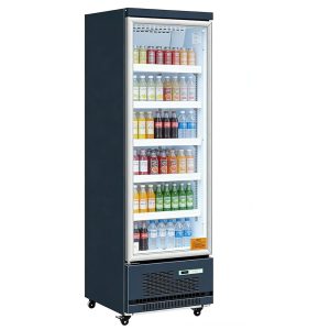 Single-door upright freezer display case-HS-LD-620