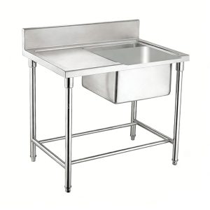 Single-mouth platform water basin