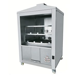 Automatic rotating Brazilian barbecue