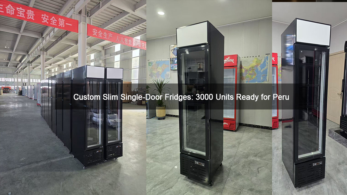 Beverage and alcohol glass door display cooler