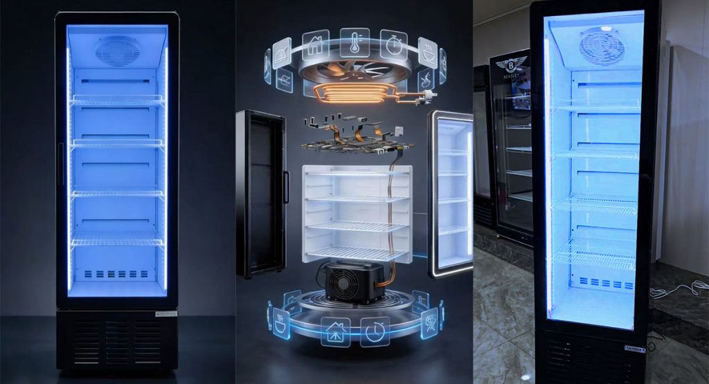 Custom Single Glass Door Chiller