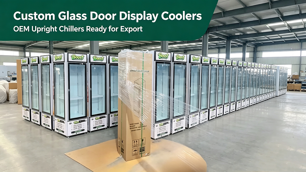 Custom Glass Door Display Coolers